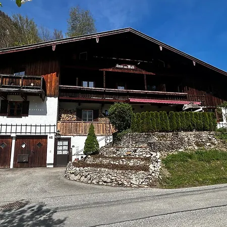 Haus Am Wald -fewo Apartman Marktschellenberg